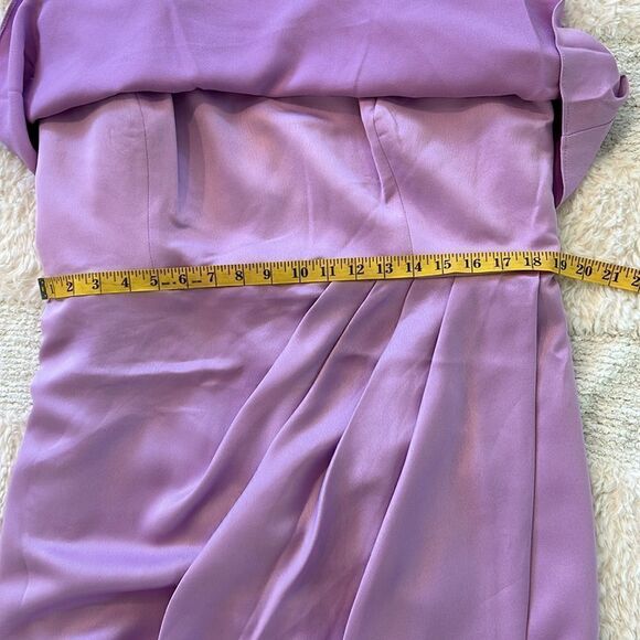 City Chic Baby Frill Midi Dress, Lilac, Size 18, NWT - Picture 10 of 13